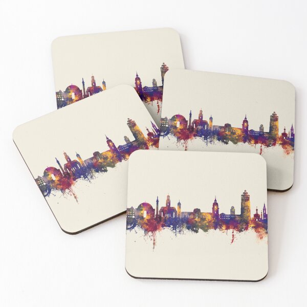 Item preview, Darmstadt Germany Skyline designed and sold by ArtPrints.