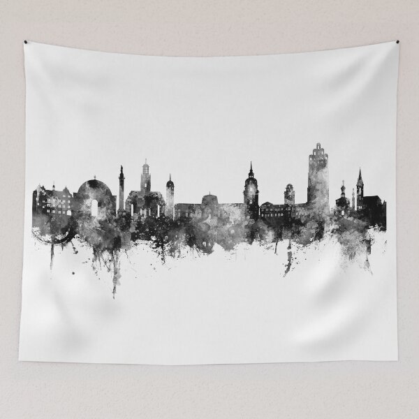 Item preview, Darmstadt Germany Skyline designed and sold by ArtPrints.