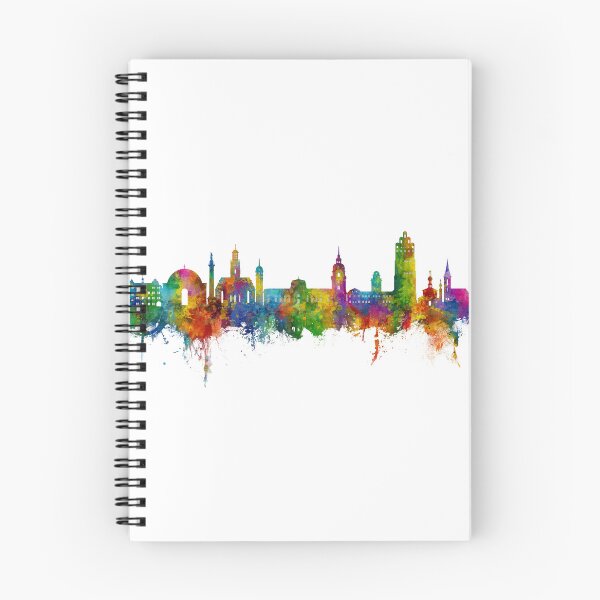 Item preview, Darmstadt Germany Skyline designed and sold by ArtPrints.