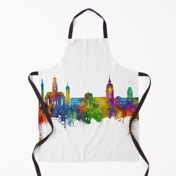 Item preview, Darmstadt Germany Skyline designed and sold by ArtPrints.