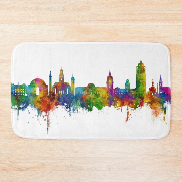 Item preview, Darmstadt Germany Skyline designed and sold by ArtPrints.