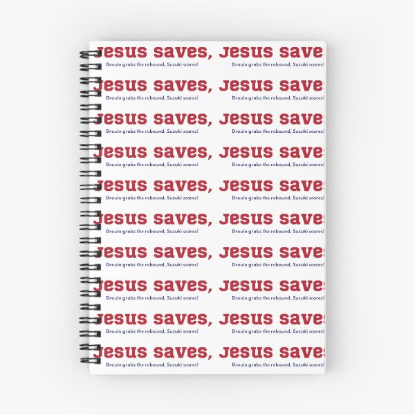 Item preview, Jesus Saves, Suzuki Scores! designed and sold by BradburyWorx.