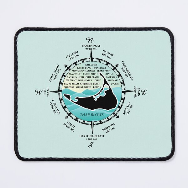 Item preview, Nantucket Sign Post / black designed and sold by surf110.