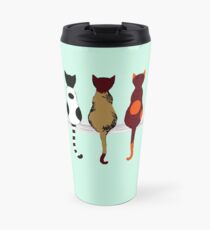 Fence sitters (Green) Travel Mug