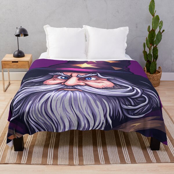 Item preview, Purple Cartoon Wizard designed and sold by Definitelycole.