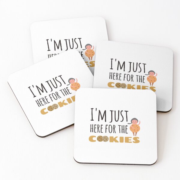Item preview, I'm just here for the cookies designed and sold by We Grow.