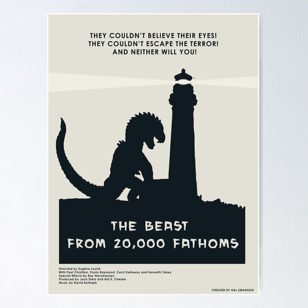 Item preview, The Beast From 20,000 Fathoms (Poster) designed and sold by Roller711.
