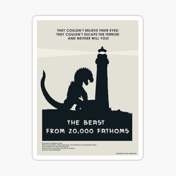 Item preview, The Beast From 20,000 Fathoms (Poster) designed and sold by Roller711.
