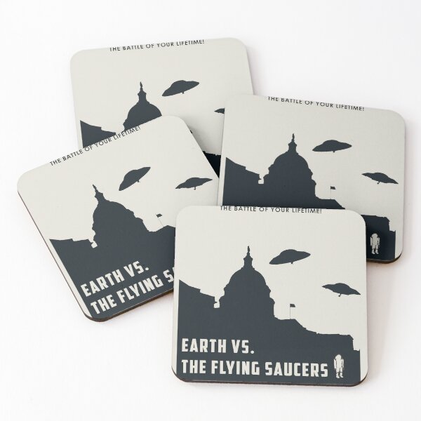 Item preview, Earth VS. The Flying Saucers (Poster) designed and sold by Roller711.