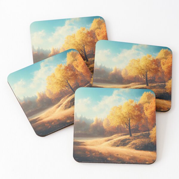 Item preview, Autumn Countryside Painting designed and sold by GrimCutie.