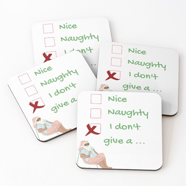 Item preview, Christmas Naughty Nice designed and sold by FourNuns.