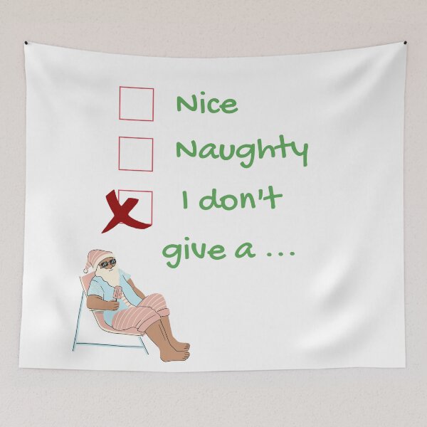 Item preview, Christmas Naughty Nice designed and sold by FourNuns.