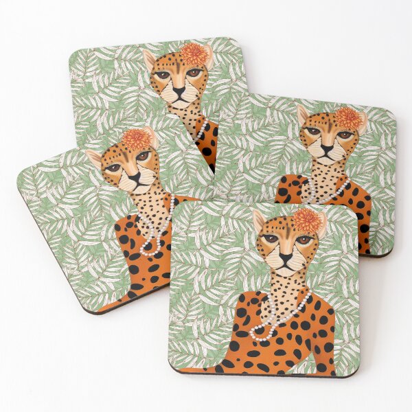 Item preview, Portrait of a Cheetah - Frida designed and sold by meggydesigns.