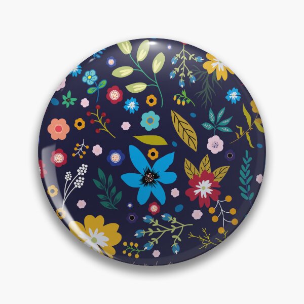 Item preview, Peaceful And Colorful Floral Pattern designed and sold by MakeitMelo.