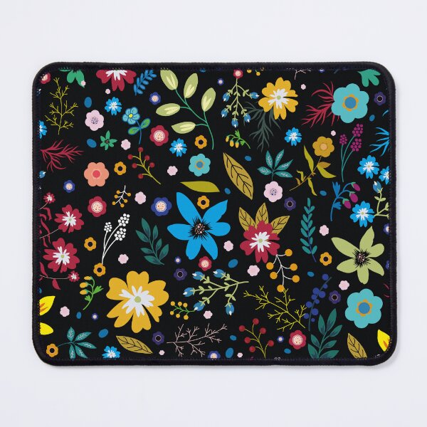 Item preview, Peaceful And Colorful Floral Pattern designed and sold by MakeitMelo.