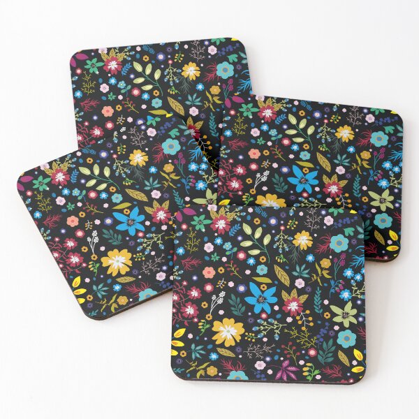 Item preview, Peaceful And Colorful Floral Pattern designed and sold by MakeitMelo.
