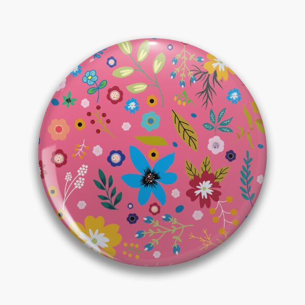 Item preview, Peaceful And Colorful Floral Pattern designed and sold by MakeitMelo.
