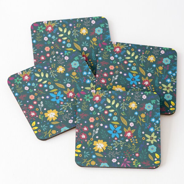 Item preview, Peaceful And Colorful Floral Pattern designed and sold by MakeitMelo.