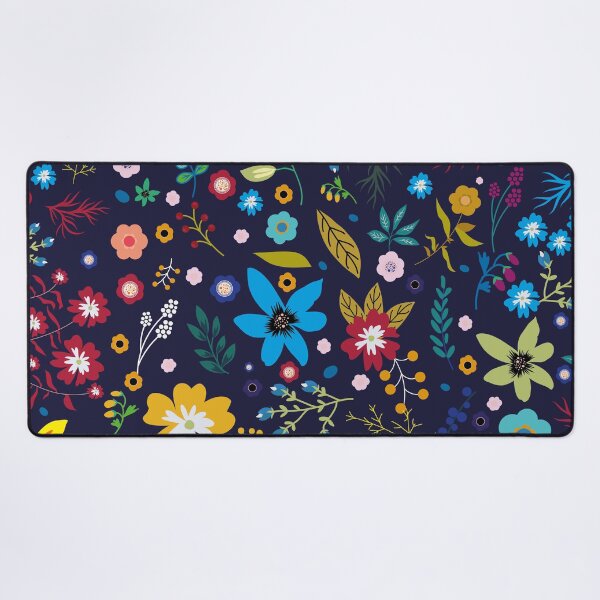 Item preview, Peaceful And Colorful Floral Pattern designed and sold by MakeitMelo.