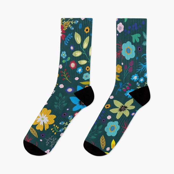 Item preview, Peaceful And Colorful Floral Pattern designed and sold by MakeitMelo.