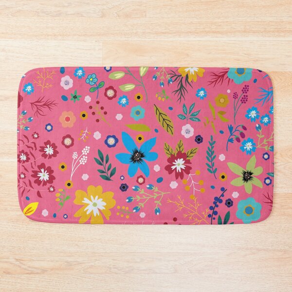 Item preview, Peaceful And Colorful Floral Pattern designed and sold by MakeitMelo.