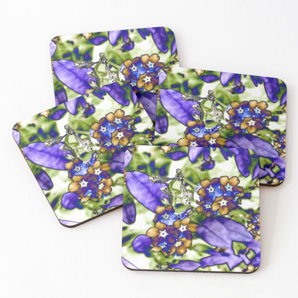 Item preview, Psychedelic forget-me-not designed and sold by Karen  O'Reilly.