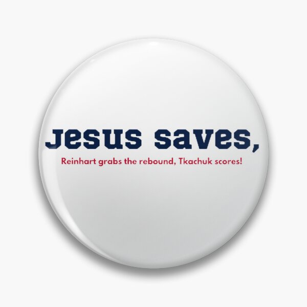 Item preview, Jesus Saves, Tkachuk Scores! designed and sold by BradburyWorx.
