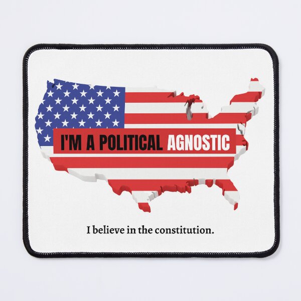 Item preview, im a political agnostic  designed and sold by achakera.