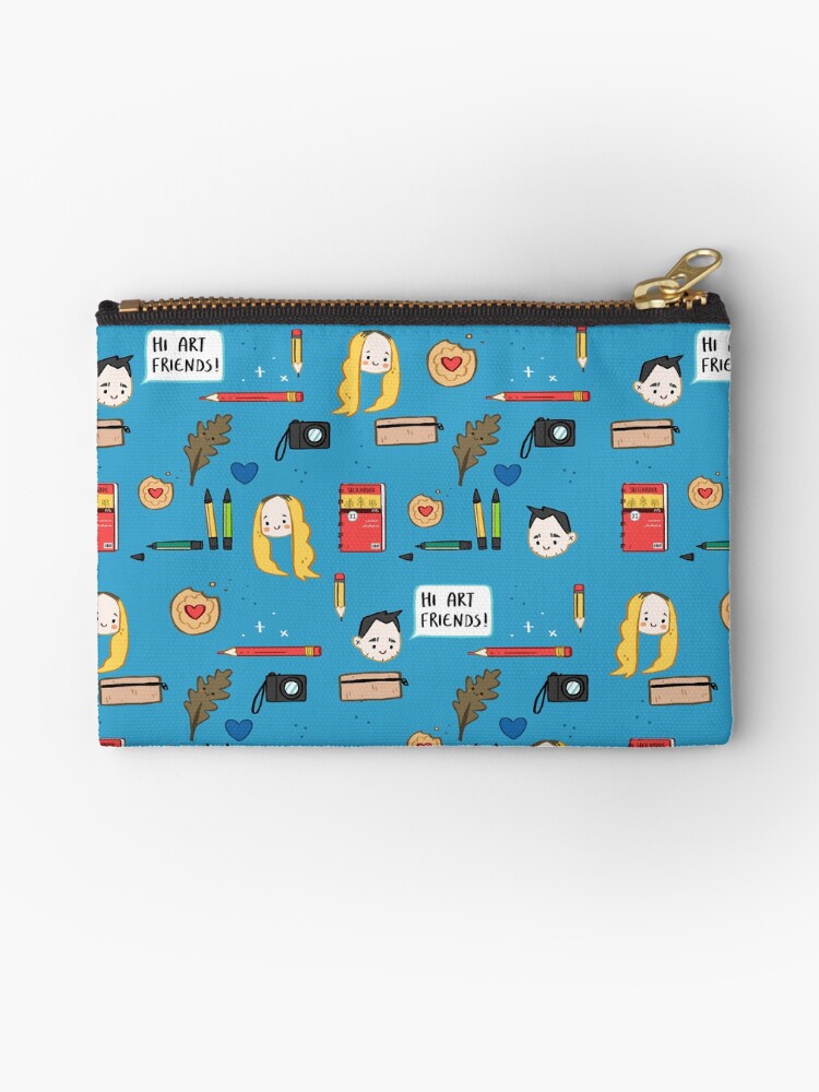 Thumbnail 1 of 4, Zipper Pouch, DoodleDate Stuff! designed and sold by doodledate.