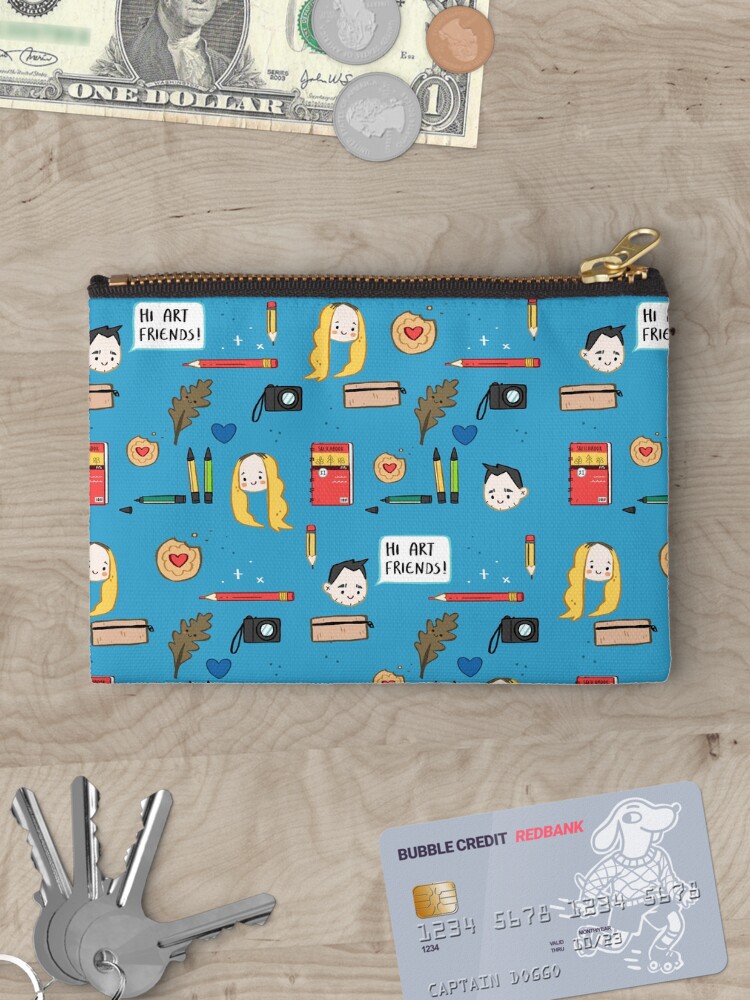 Thumbnail 3 of 4, Zipper Pouch, DoodleDate Stuff! designed and sold by doodledate.