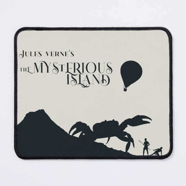 Item preview, The Mysterious Island (poster) designed and sold by Roller711.