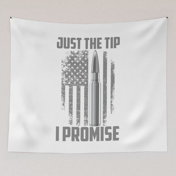 Item preview, Veteran Just The Tip I Promise flag american designed and sold by bestdesign4u.