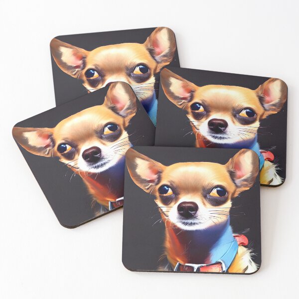Item preview, Chihuahua colorful art painting dog #29 designed and sold by supeart.