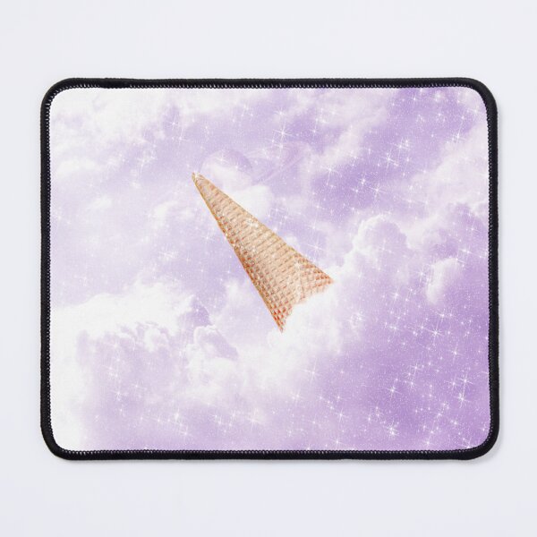 Item preview, Purple Watercolor Pastel Candy Cone Clouds Kawaii designed and sold by Jolly-Yosei.