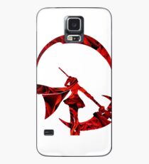 Ruby Rose Roses Silhouette Case/Skin for Samsung Galaxy