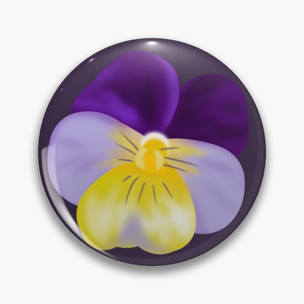 Item preview, Summer Spring Pansies Penséer Flowers Pattern Purple Background designed and sold by Karen Ekdahl.