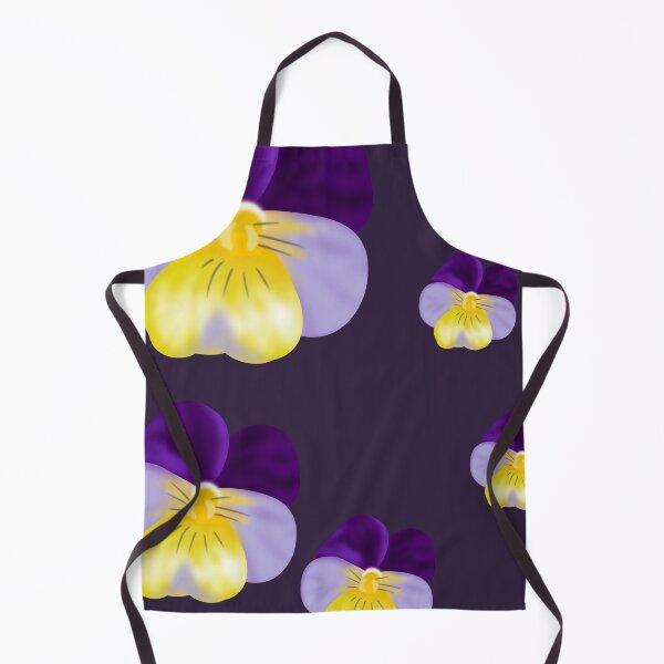Item preview, Summer Spring Pansies Penséer Flowers Pattern Purple Background designed and sold by Karen Ekdahl.