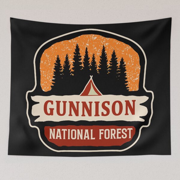 Item preview, Gunnison National Forest designed and sold by Road-tees.