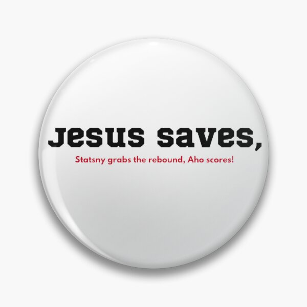 Item preview,  Jesus Saves, Aho Scores! designed and sold by BradburyWorx.