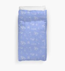 Camping Print Duvet Cover