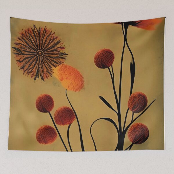 Item preview, Orange dried flowers designed and sold by OverAltruist.