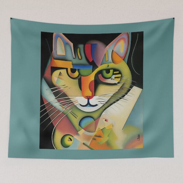 Item preview, Jaen, cat designed and sold by L. ROCHE.