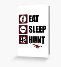Hunt a Killer 2 Greeting Card