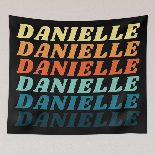 Artikelvorschau, Danielle, Danielle wiederholen, Danielle Name, Farbe wiederholen entworfen und verkauft von MokonoKokoro.