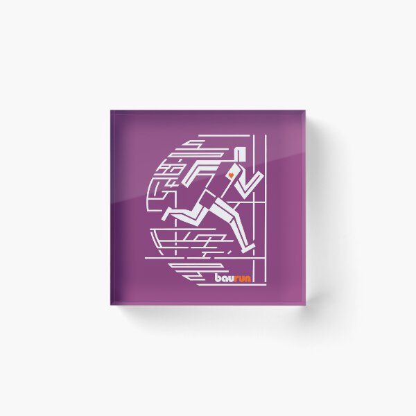 Item preview, Sport Bauhaus Run Design for a Lover of Contemporary Art and Sport - white designed and sold by KOTOdesign.