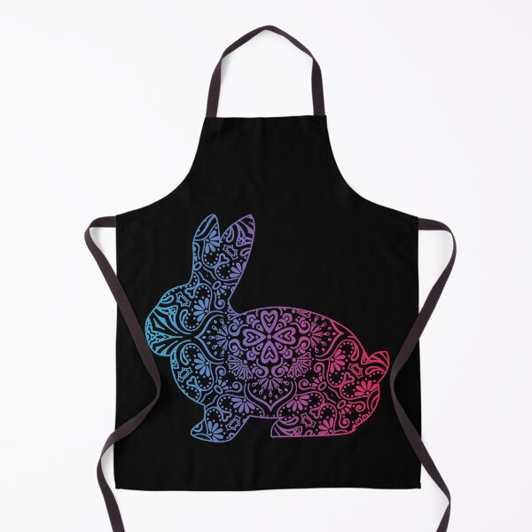Item preview, rabbit lover watercolor funny rabbit ornamental gifts designed and sold by alaechamlal.
