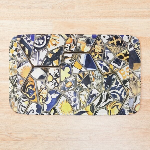 Aperçu de l'œuvre Gaudi Barselona mosaïque créée et vendue par Shevi.