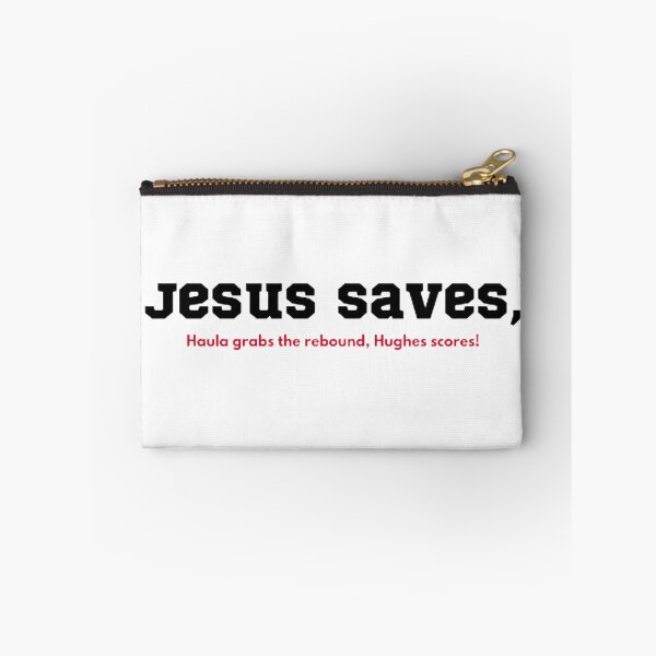 Item preview, Jesus Saves, Hughes Scores! designed and sold by BradburyWorx.