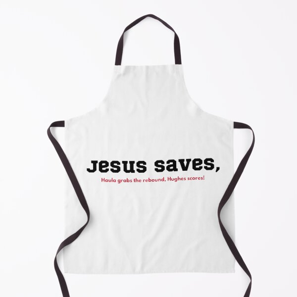 Item preview, Jesus Saves, Hughes Scores! designed and sold by BradburyWorx.