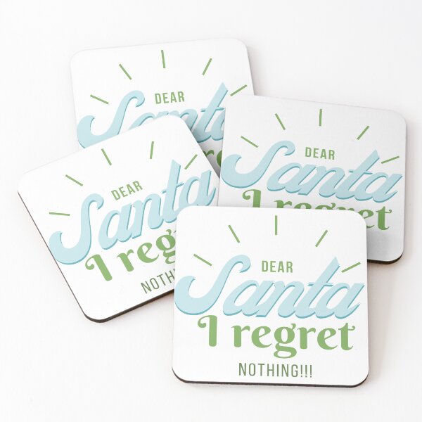 Item preview, Drar Santa I regret nothing!  designed and sold by Lillieoandco.
